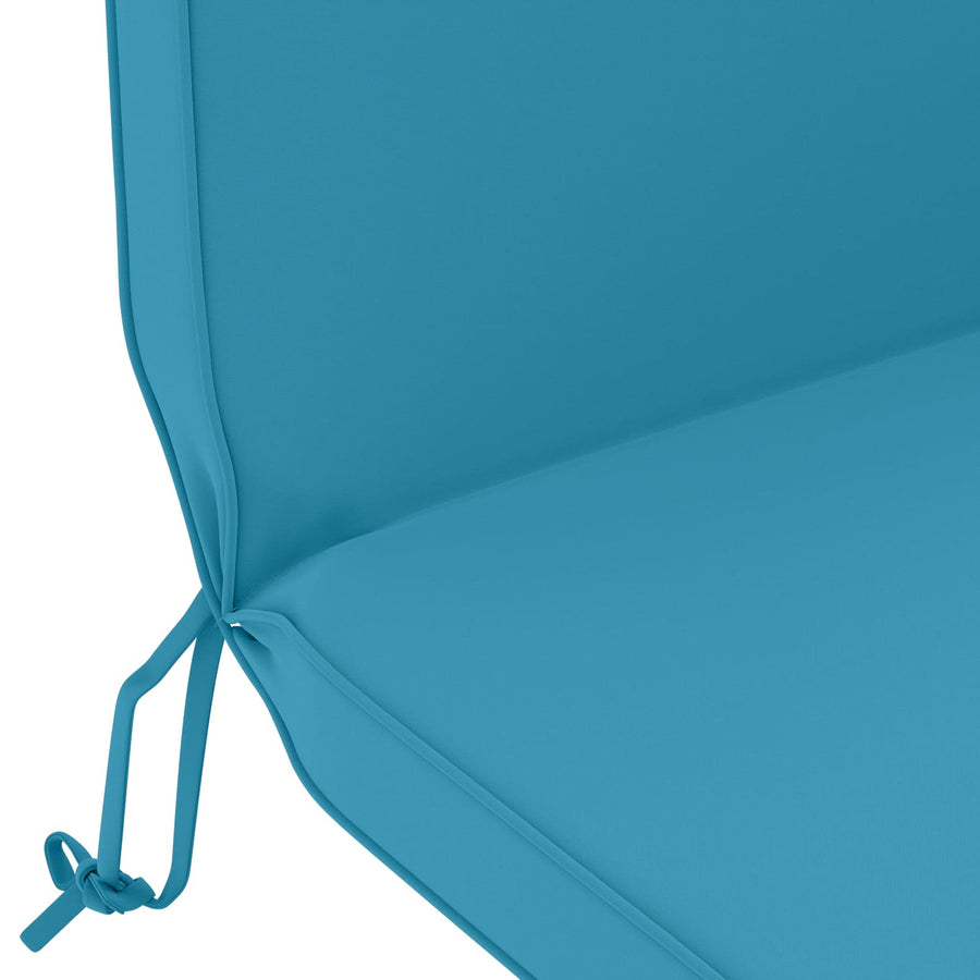 Zon Loungerkussen 100% Polyester Lichtblauw 55 x 124 x 5 cm