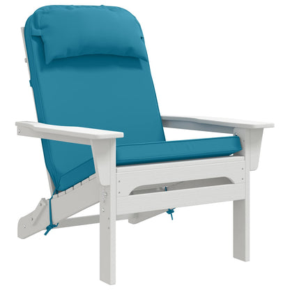 Zon Loungerkussen 100% Polyester Lichtblauw 55 x 124 x 5 cm