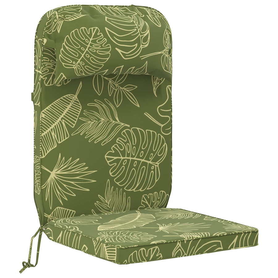 Zon Loungerkussen 100% Polyester Bladontwerp 55 x 124 x 5 cm