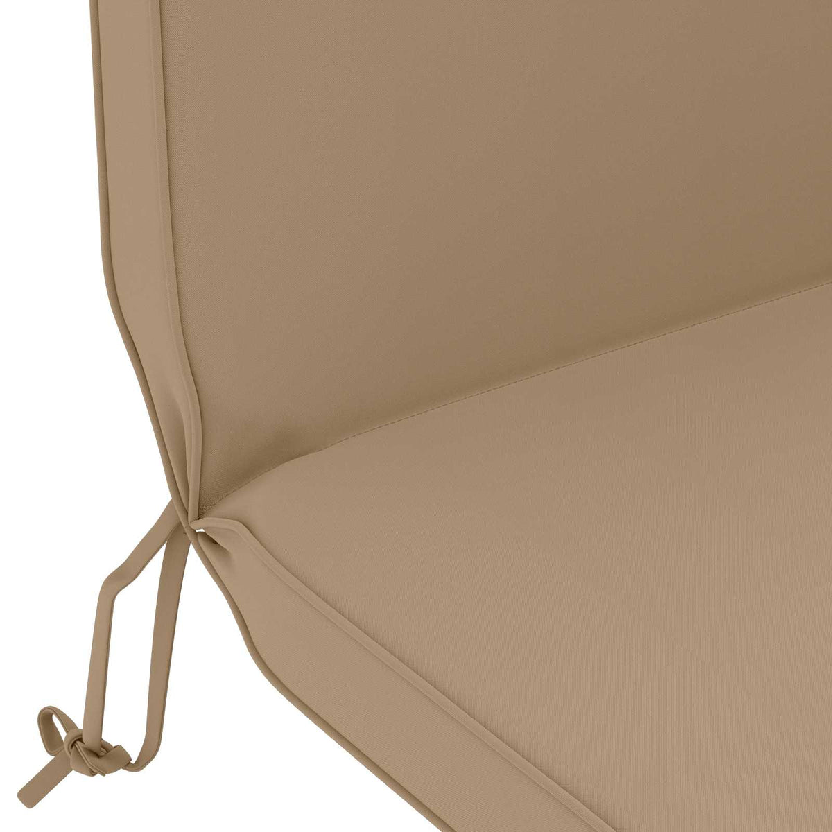 Zon Loungerkussen 100% Polyester Taupe 55 x 124 x 5 cm
