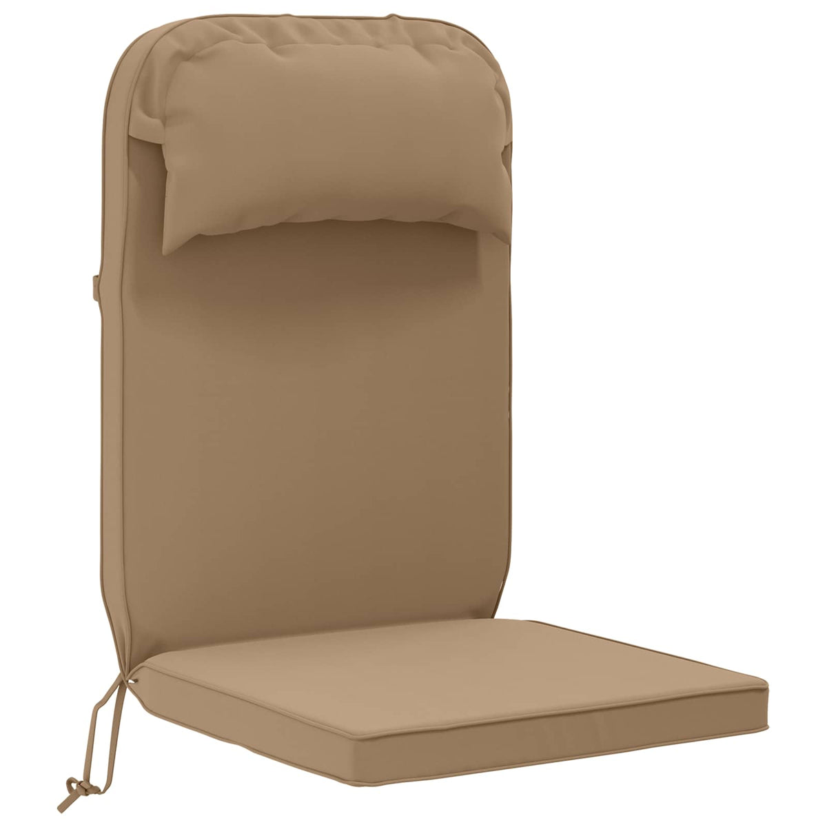 Zon Loungerkussen 100% Polyester Taupe 55 x 124 x 5 cm