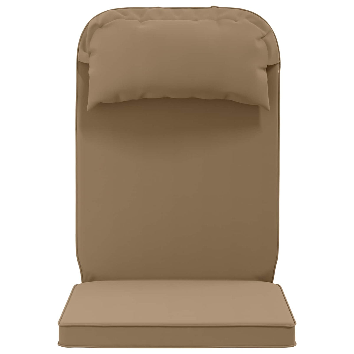 Zon Loungerkussen 100% Polyester Taupe 55 x 124 x 5 cm