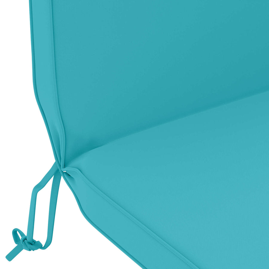 Zon Loungerkussen 100% Polyester Turquoise 55 x 124 x 5 cm