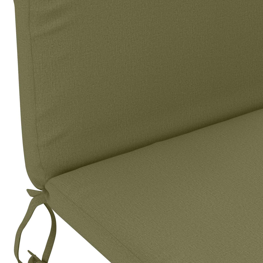 Zon Loungerkussen GEMERT 100% Polyester Olijfgroen