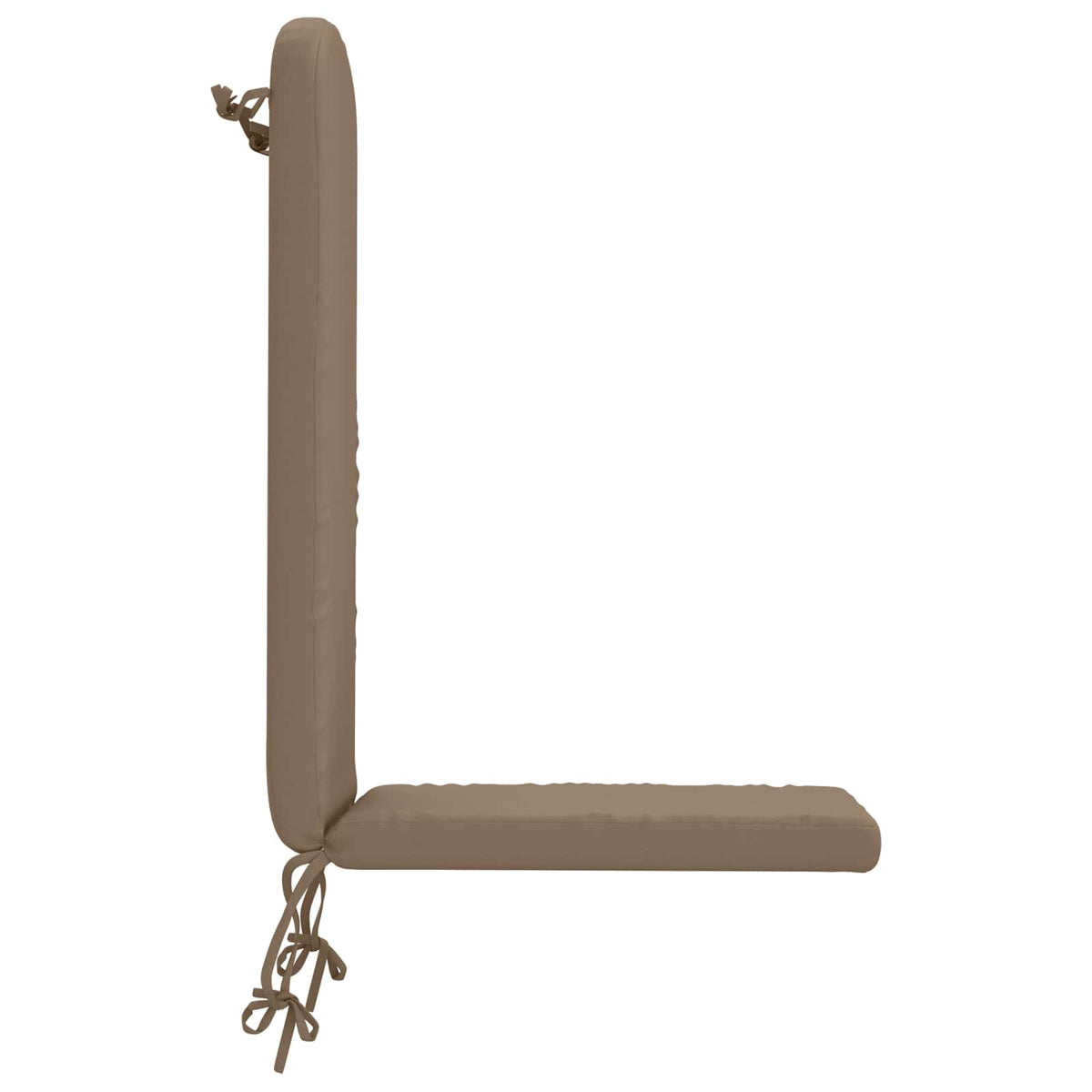 Zon Loungerkussen GEMERT 100% Polyester Taupe 47 x 131 x 5 cm