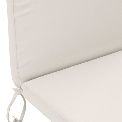 Zon Loungerkussen GEMERT 100% Polyester Wit 47 x 131 x 5 cm