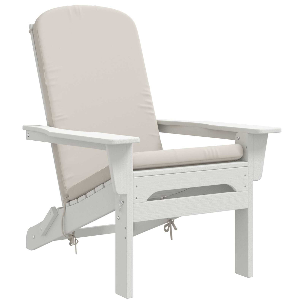 Zon Loungerkussen GEMERT 100% Polyester Wit 47 x 131 x 5 cm