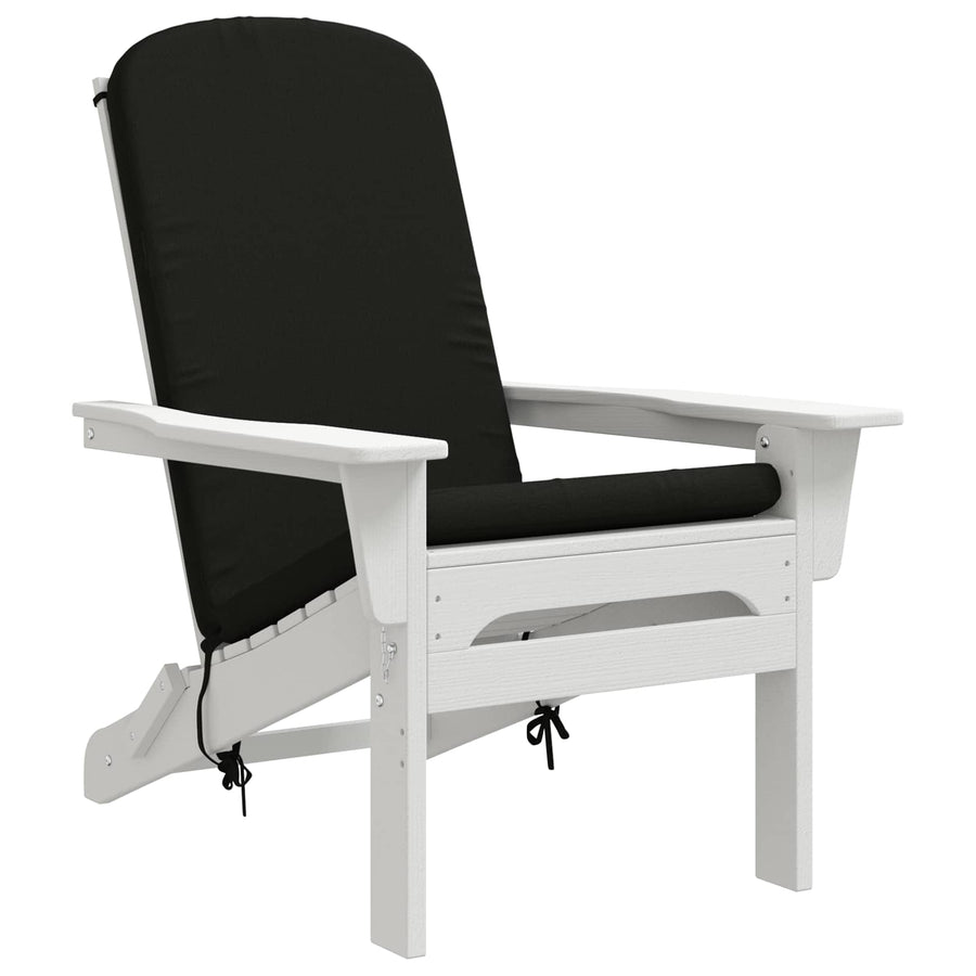 Zon Loungerkussen GEMERT 100% Polyester Zwart 47 x 131 x 5 cm