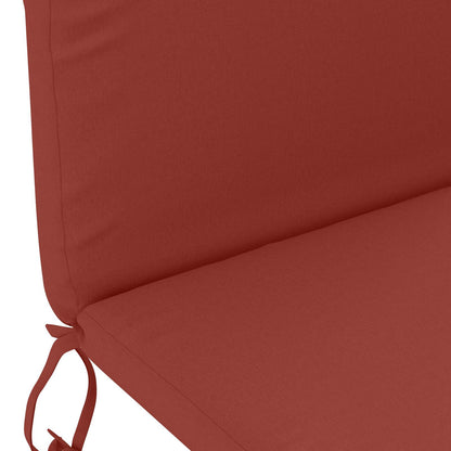 Zon Loungerkussen GEMERT 100% Polyester Rood 47 x 131 x 5 cm