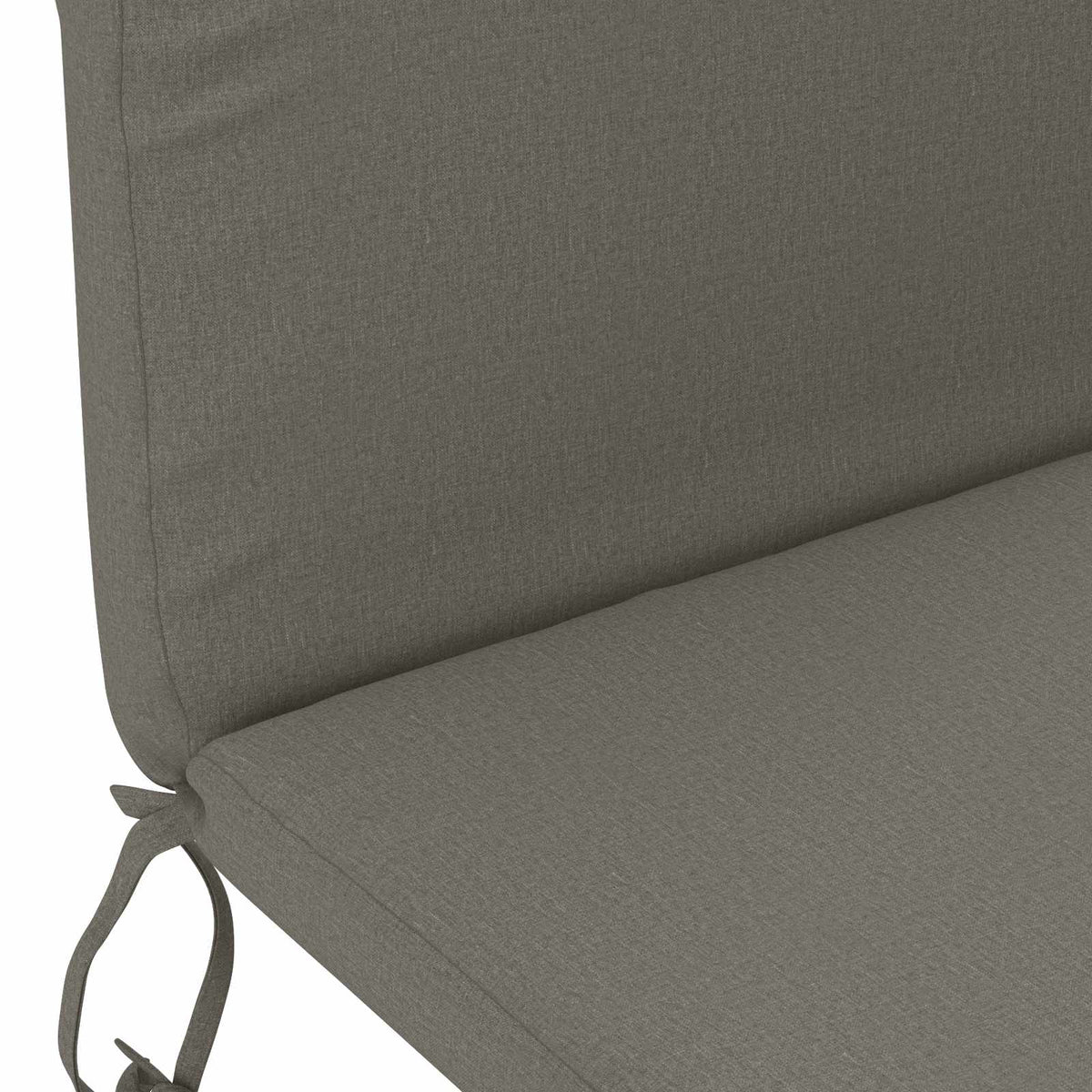 Zon Loungerkussen GEMERT 100% Polyester Grijs 47 x 131 x 5 cm