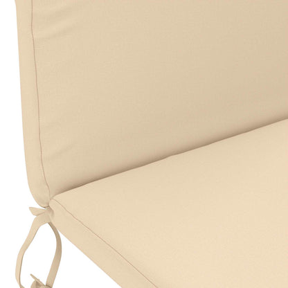 Zon Loungerkussen GEMERT 100% Polyester Crèmekleurig