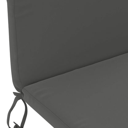 Zon Loungerkussen GEMERT 100% Polyester Antraciet
