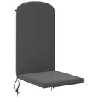 Loungerkussen 100% polyester antraciet