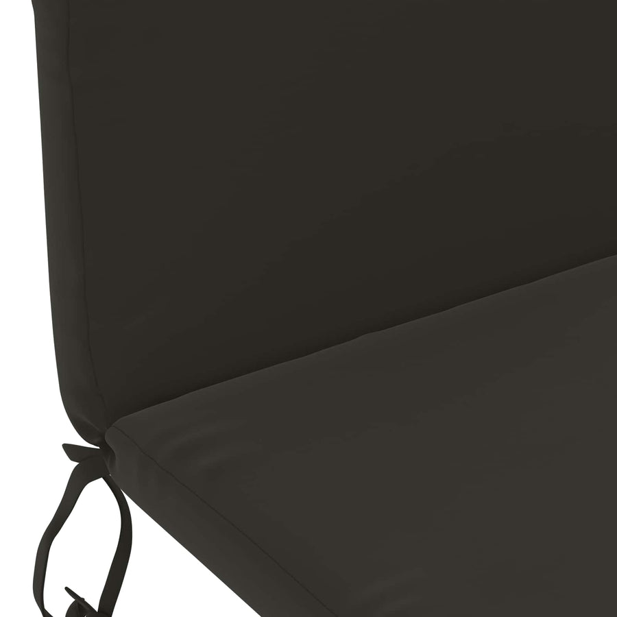 Zon Loungerkussen GEMERT 100% Polyester Zwart 47 x 131 x 5 cm