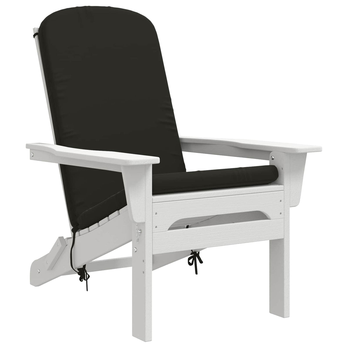 Zon Loungerkussen GEMERT 100% Polyester Zwart 47 x 131 x 5 cm