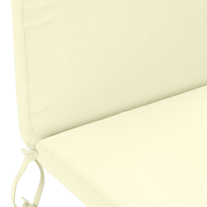 Zon Loungerkussen GEMERT 100% Polyester Crèmekleurig
