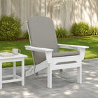 Zon Loungerkussen GEMERT 100% Polyester Grijs 47 x 131 x 5 cm