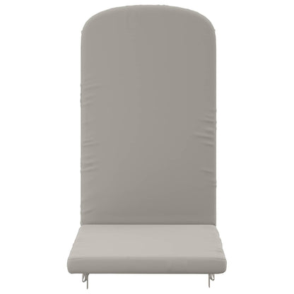 Zon Loungerkussen GEMERT 100% Polyester Grijs 47 x 131 x 5 cm