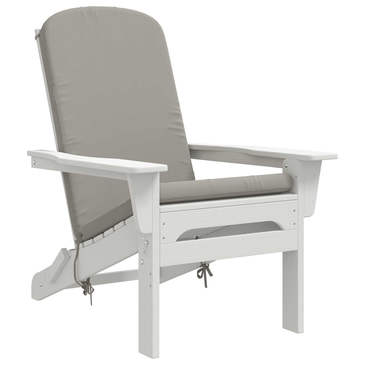 Zon Loungerkussen GEMERT 100% Polyester Grijs 47 x 131 x 5 cm