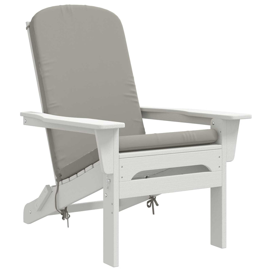 Zon Loungerkussen GEMERT 100% Polyester Grijs 47 x 131 x 5 cm