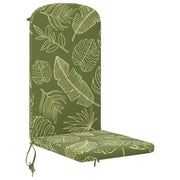 Loungerkussen GEMERT 100% polyester bladprint groen