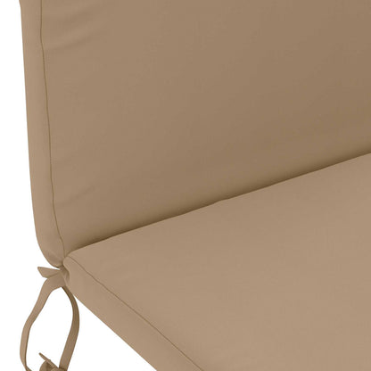 Zon Loungerkussen GEMERT 100% Polyester Taupe 47 x 131 x 5 cm