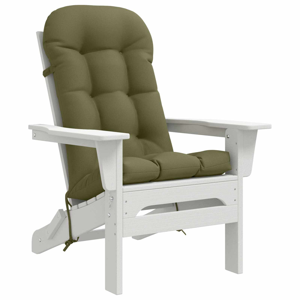 Zon Loungerkussen PUTTEN 100% Polyester Olijfgroen