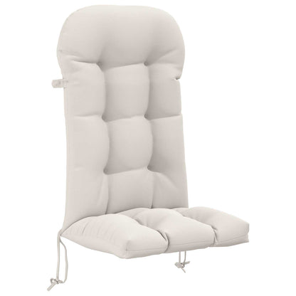 Zon Loungerkussen PUTTEN 100% Polyester Wit 48 x 112 x 10 cm