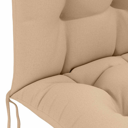 Zon Loungerkussen PUTTEN 100% Polyester Zand 48 x 112 x 10 cm