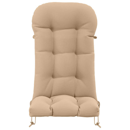 Zon Loungerkussen PUTTEN 100% Polyester Zand 48 x 112 x 10 cm