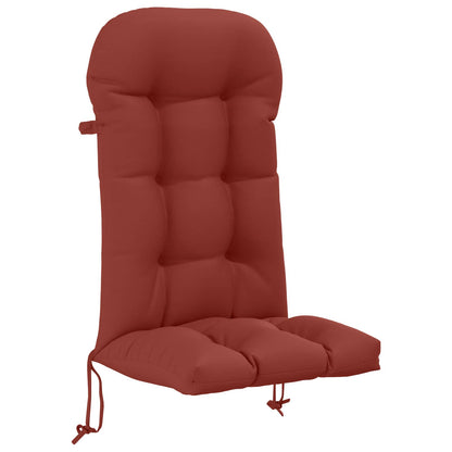 Zon Loungerkussen PUTTEN 100% Polyester Rood 48 x 112 x 10 cm