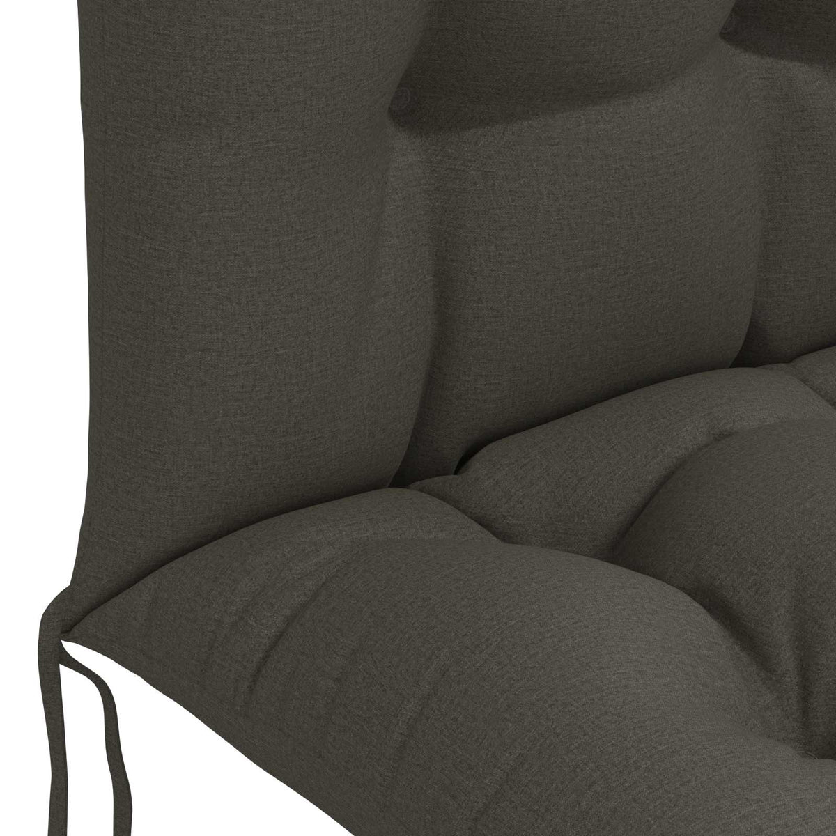 Zon Loungerkussen PUTTEN 100% Polyester Antraciet
