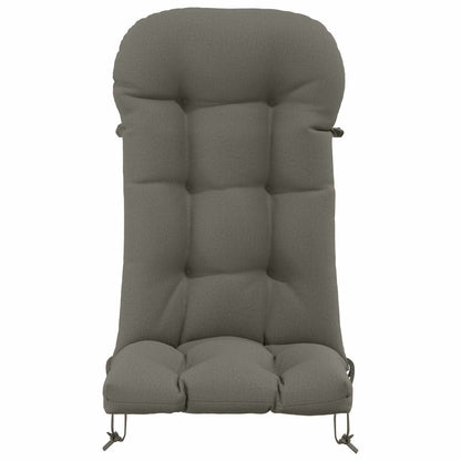 Zon Loungerkussen PUTTEN 100% Polyester Grijs 48 x 112 x 10 cm
