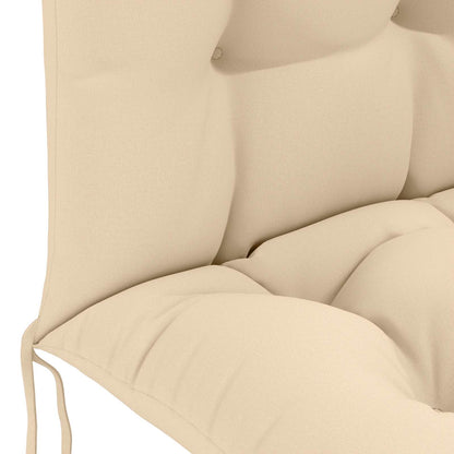 Zon Loungerkussen PUTTEN 100% Polyester Crèmekleurig