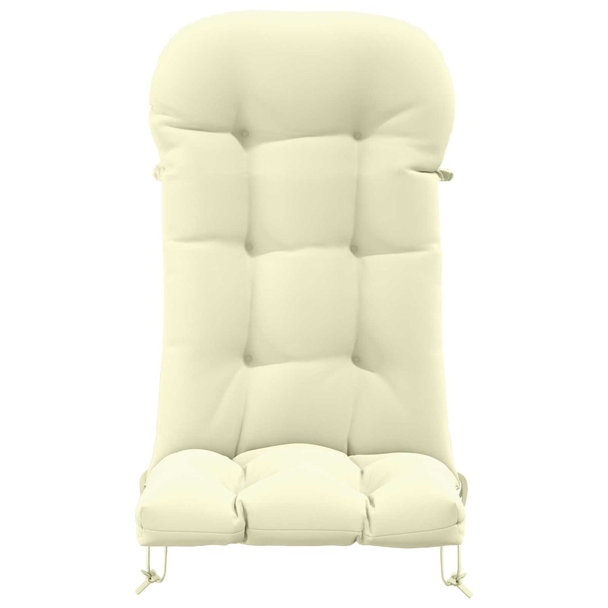 Zon Loungerkussen PUTTEN 100% Polyester Crèmekleurig