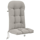 Loungerkussen grijs 48 x 112 x 10 cm