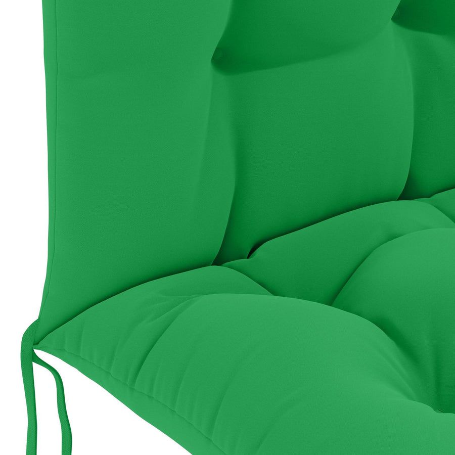 Zon Loungerkussen PUTTEN 100% Polyester Groen 48 x 112 x 10 cm