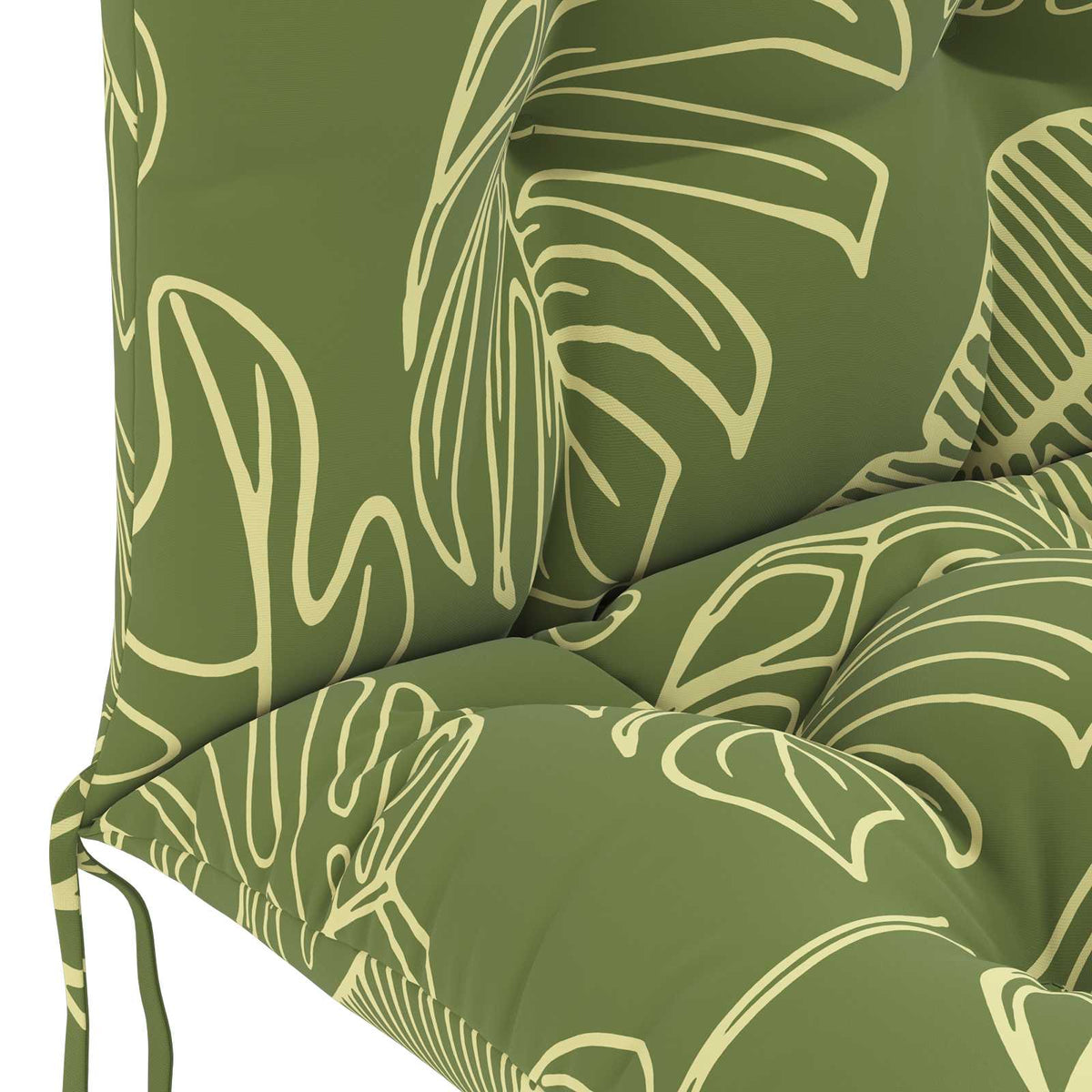Zon Loungerkussen PUTTEN 100% Polyester Bladontwerp