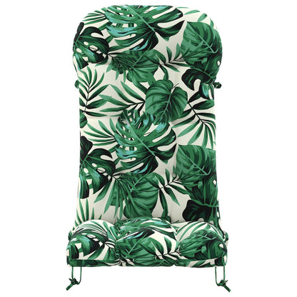 Zon Loungerkussen PUTTEN 100% Polyester Bladpatroon