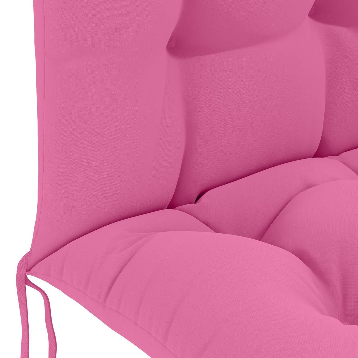Zon Loungerkussen PUTTEN 100% Polyester Roze 48 x 112 x 10 cm