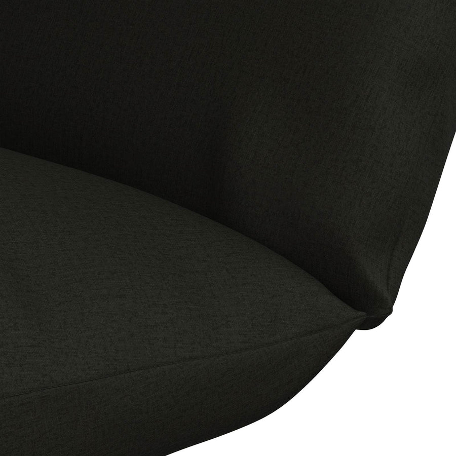 Adirondack Kussen PUTTEN 100% Polyester Zwart 60 x 145 x 10 cm