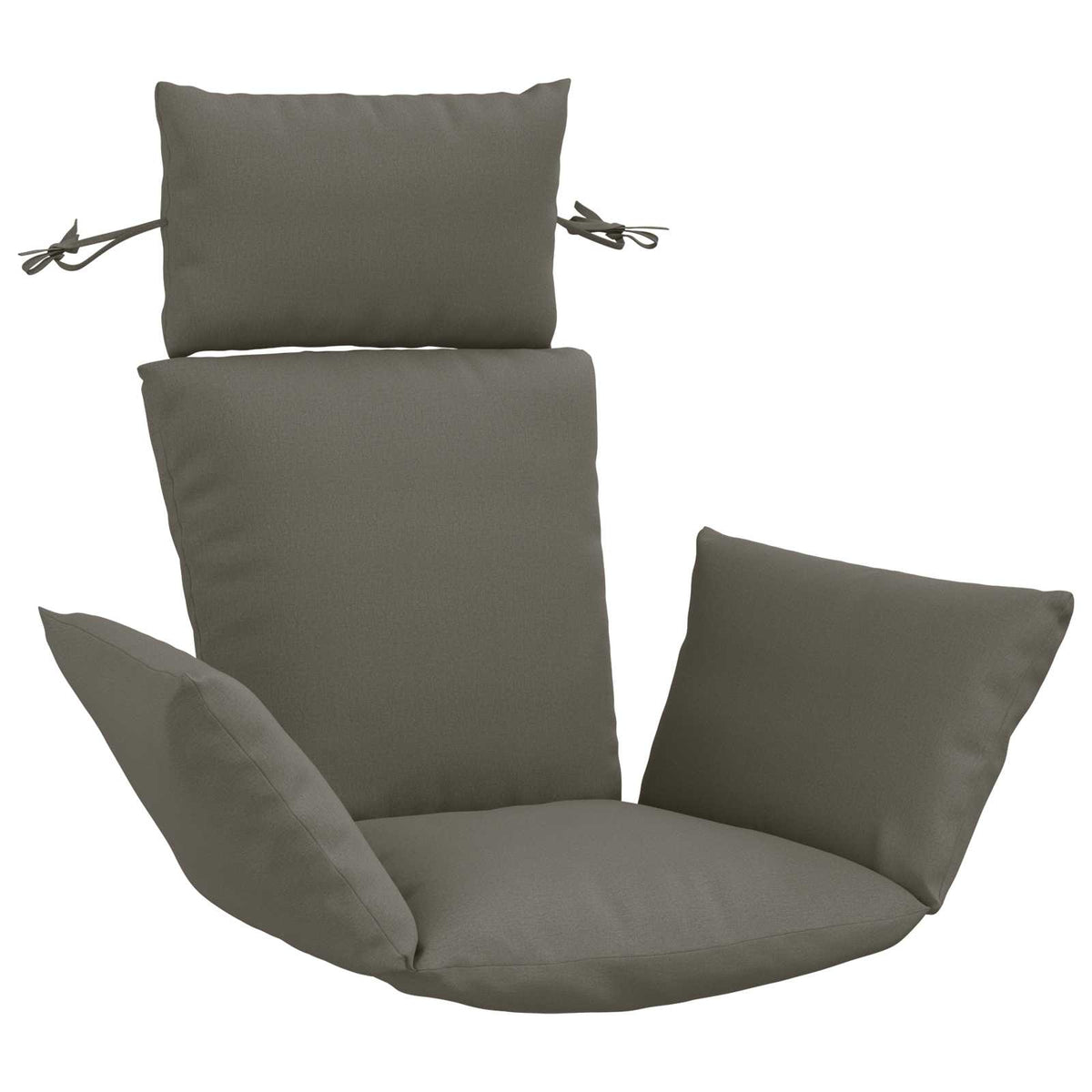 Adirondack Kussen PUTTEN 100% Polyester Grijs 60 x 145 x 10 cm