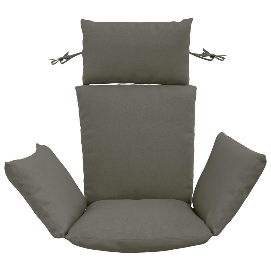 Adirondack Kussen PUTTEN 100% Polyester Grijs 60 x 145 x 10 cm