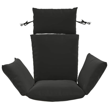 Adirondack Kussen PUTTEN 100% Polyester Zwart 60 x 145 x 10 cm