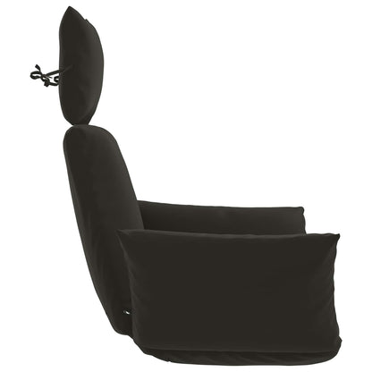 Adirondack Kussen PUTTEN 100% Polyester Zwart 60 x 145 x 10 cm