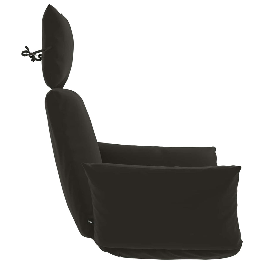 Adirondack Kussen PUTTEN 100% Polyester Zwart 60 x 145 x 10 cm