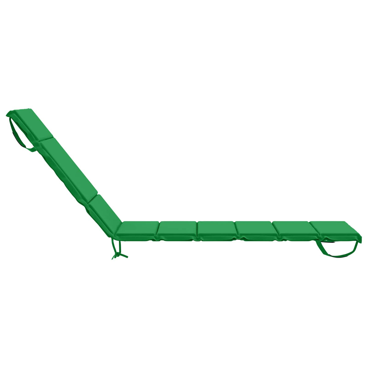 Ligstoel Kussen GEMERT 100% Polyester Groen 200 x 50 x 3 cm