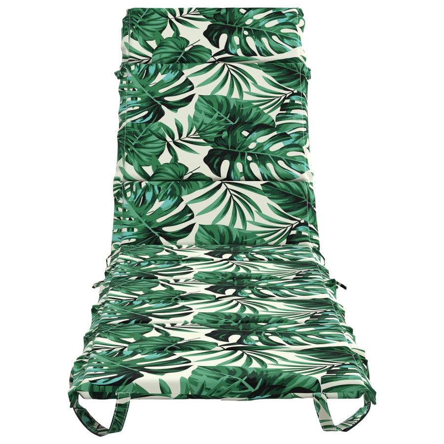 Ligstoel Kussen GEMERT 100% Polyester Bladpatroon
