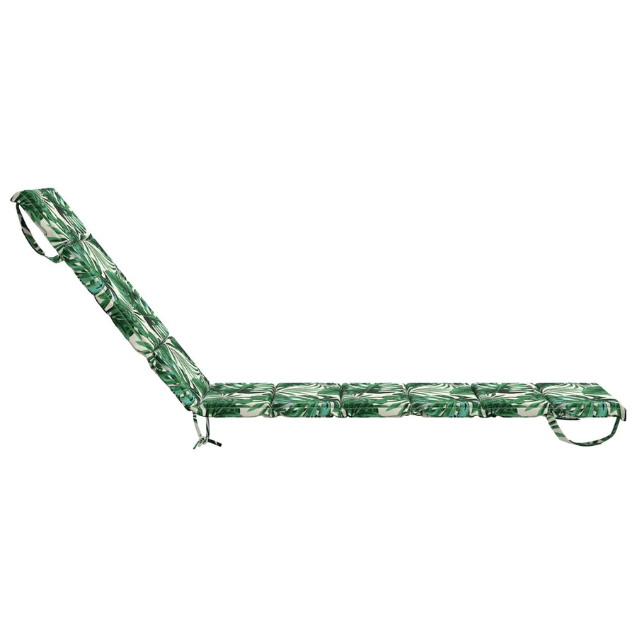 Ligstoel Kussen GEMERT 100% Polyester Bladpatroon
