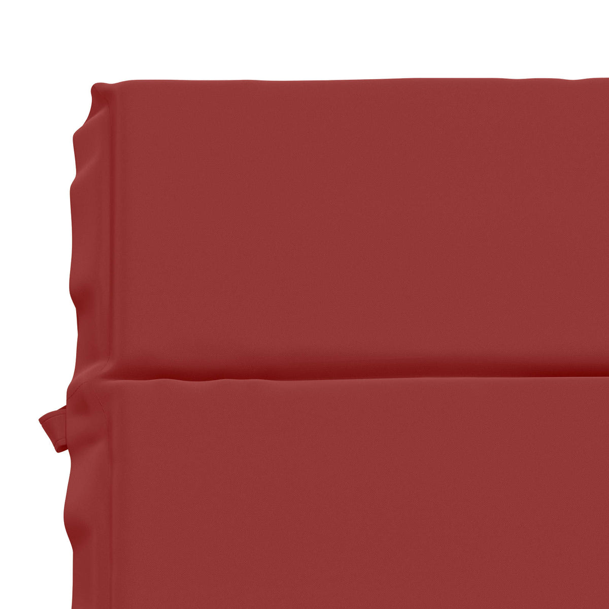 Ligstoel Kussen GEMERT 100% Polyester Wijnrood 200 x 50 x 3 cm